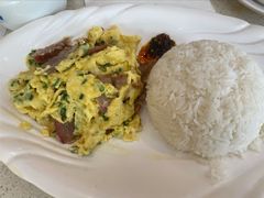 炒蛋牛肉饭-香港新发烧腊茶餐厅(书城店)