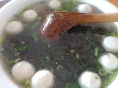 紫菜鱼丸汤-南蚝小贝海鲜特色餐厅(南澳岛店)