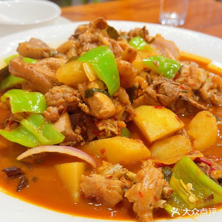 在宁德的河南菜馆吃新疆大盘鸡？