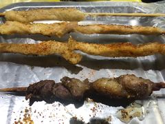 -老红桥炸灌肠牛肚锅烧烤(定福庄店)