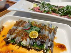 秋葵拌沙虫-黑明餐厅(白鹭洲店)