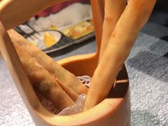 探鱼春卷-探鱼·鲜青椒爽麻烤鱼(北京路天河城店)