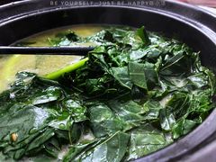 豆角叶豆角煲-聚福饭店