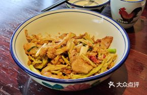 Dried Flower Cabbage with Pork Belly