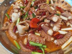 豆豉辣炒八爪鱼-7fresh七鲜(大族广场店)