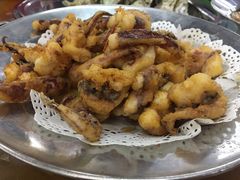 椒盐游水濑尿虾-蚝得喜海鲜(东城店)
