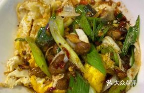 Preserved Bean and Pork Stir-fried with Eggs