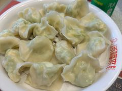 角瓜鸡蛋虾仁煎饺-添福来墨鱼饺子 · 海鲜东北菜(大连星海·黄浦路店)