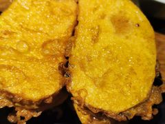 鸡蛋裹炸馒头片-小吊梨汤·北京菜·烤鸭(鸟巢店)