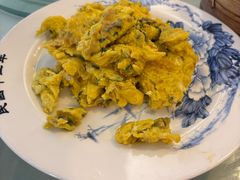 香椿菊叶煎鸡蛋-清真马祥兴菜馆(云南北路店)