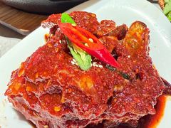 -草家酱蟹炭火烤肉店(珲春南路一店)