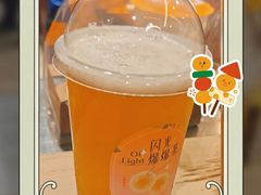 闪光爆爆黄茶-CoCo都可(中南CBD大有境店)