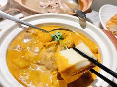 马来咖喱牛腩配海南面包-金椰壳· 大厨新加坡菜(壹方城店)