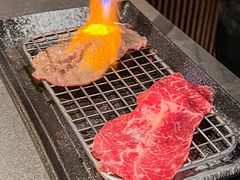火炙和牛寿司-铭牛烧肉·和牛海鲜自助(高新月牙湖店)