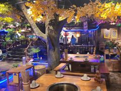 大堂-城墙拐拐火锅(三峡广场黑金冠店)