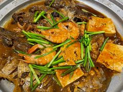 -东来菜馆•手抓海鲜家常菜•海鲜锅贴(鸽子窝店)