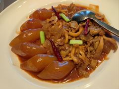 鸡油菌烧鲟鱼龙筋-海立阁海鲜江浙菜(漕河泾印象城店)
