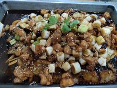 宫保鸡丁烤鱼（清江鱼/斤）-锦尚阁烤鱼•天津菜(宣武门胡同店)