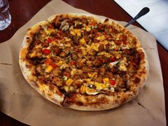 秘制烤鸡披萨-魏斯理汉堡(西安沣东吾悦店)