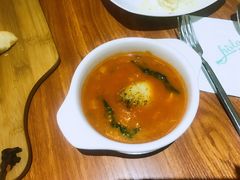 番茄鹰嘴豆鳕鱼汤-HOLA西班牙餐厅(空港店)