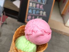 哈密瓜味雪球-成裕雪糕店(士多店)