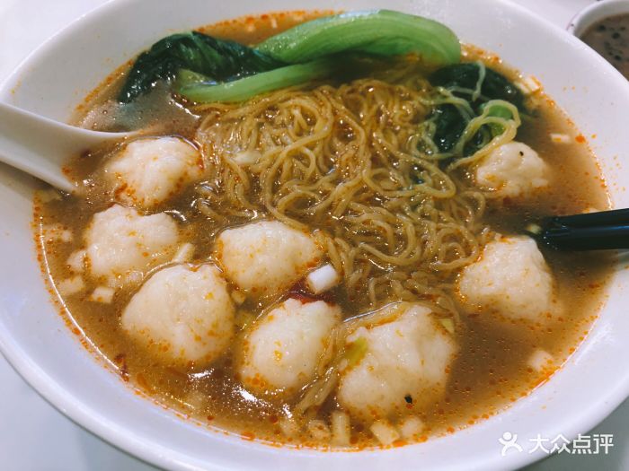 芬芳甜品(体育东横街店)墨鱼丸面图片 - 第185张