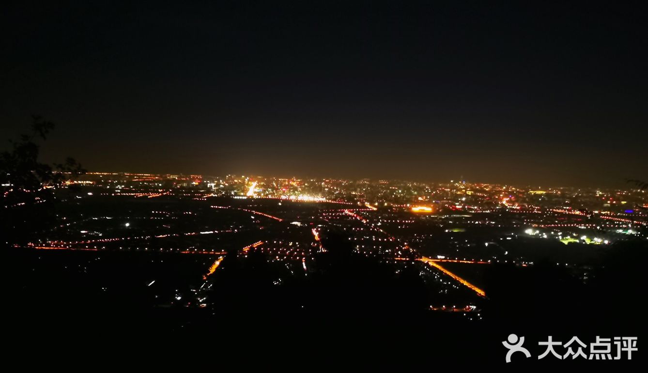 站在最高点俯瞰北京的夜景~