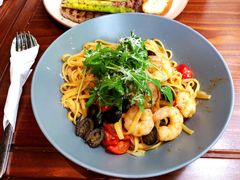 墨西哥辣椒虾意面-VESH COFFEE(定西路店)