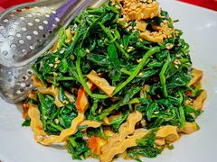 炝拌枸杞芽-西贝莜面村(万象天地店)