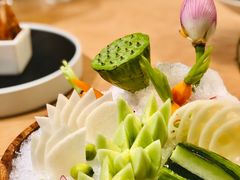 蔬菜拼盘-木守西溪溪隐餐厅