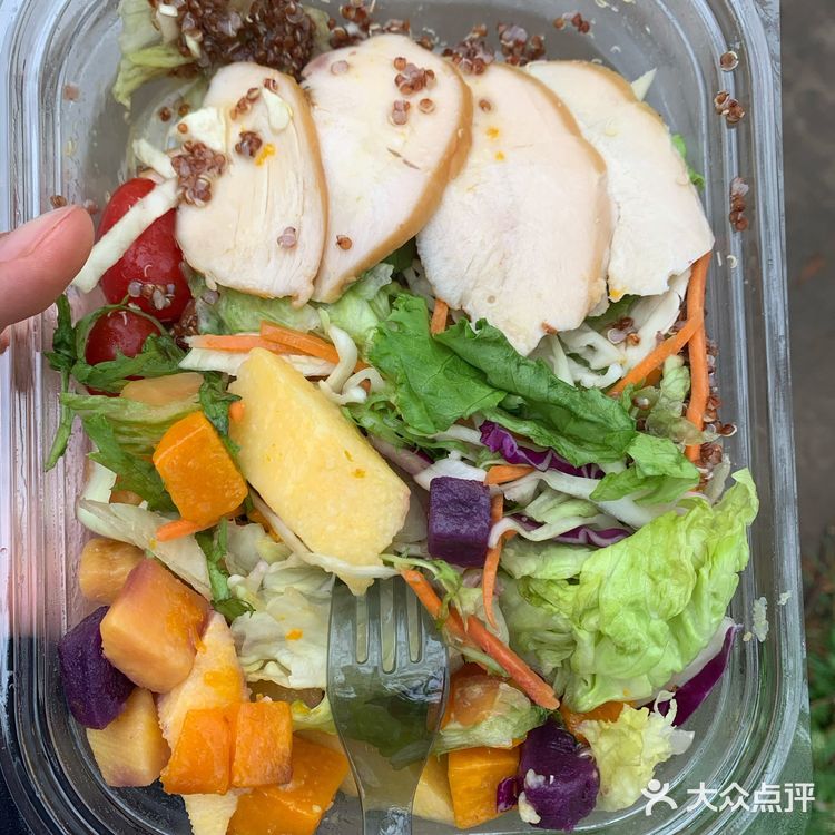沙拉也太好吃了