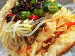 鸡蛋花干夹馍-三兄弟高炉烧饼