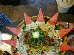 五彩手抓饭-基诺山寨.版纳民族特色菜