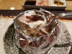 羊肚菌锡纸鲜鱼汤-和·铁板烧·OMAKASE(望京昆泰嘉晟酒店)