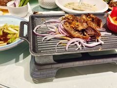 -海派美食·家宴海鲜青岛菜·石锅鲽鱼头(东方城店)