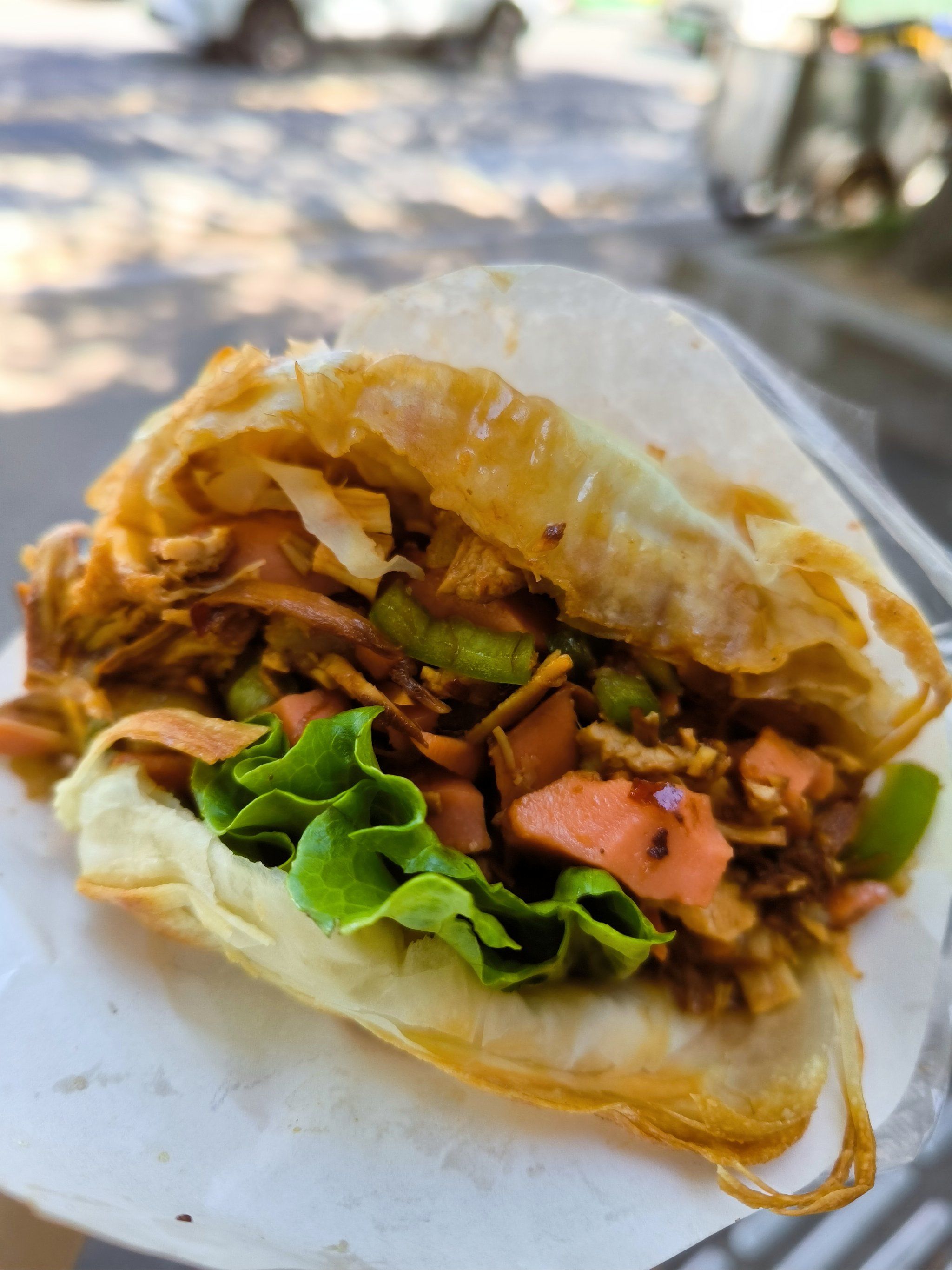 烤肉夹馍完美搭档