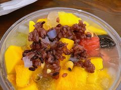 芒果冰饭-正宗八宝冰饭·非遗冰饭·烧烤(奎桥店)