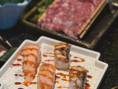 火炙三文鱼腩寿司-樱嘢·炭火烧肉(惠南店)