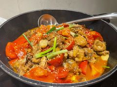 -贵州辣子鸡番茄鸡