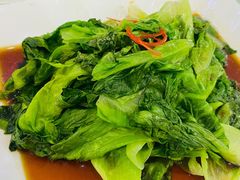 油淋罗马生菜-清华大学-观畴园餐厅