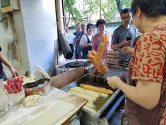 现炸油条-文武王氏烧饼·无矾油条(西溪路店)