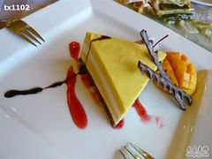 冻奶酪鲜芒果慕司配巧克力-维兰西餐(万泉河店)