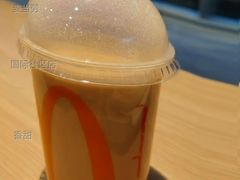 红豆双皮奶风味珍珠奶茶-麦当劳(国际社区店)