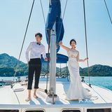 文艺镜头下的电影感夏季婚纱照