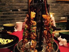 菠萝碳烤鸡腿-斗鸡饭场伙(新南门店)
