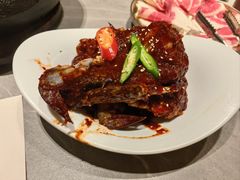 -草家酱蟹炭火烤肉店(珲春南路一店)