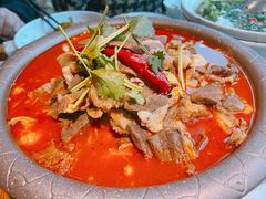 铁锅牛三宝-撒拉花儿·新疆菜·清真(太阳宫店)