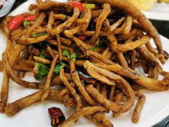 干煸茶树菇-王府酒店(兴华南街铁西百货店)