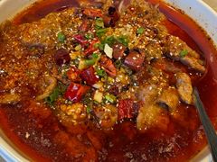 水煮牛肉-川旺角川粤融合菜•海景餐厅(星海广场店)