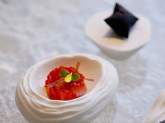 草莓番茄冷汤-九献·创意菜(亮马河饭店)